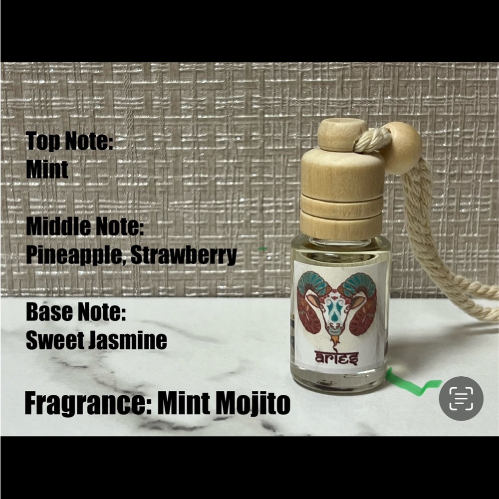 Aries Zodiac Sogn Car Diffuser 6ml